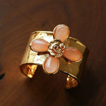 Lava Rose Wide Cuff Bracelet - floysun