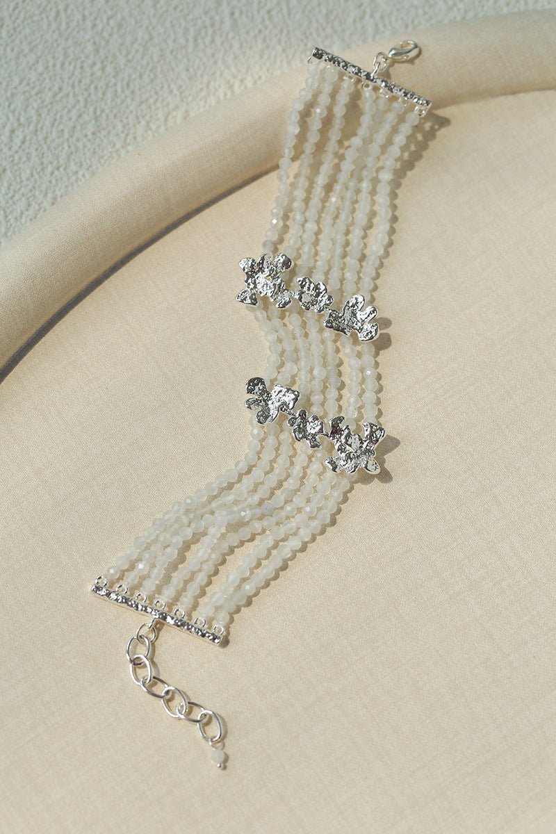 Layered Cat Eye Stone Bracelet - floysun