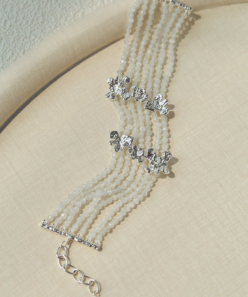 Layered Cat Eye Stone Bracelet - floysun