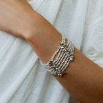 Layered Cat Eye Stone Bracelet - floysun