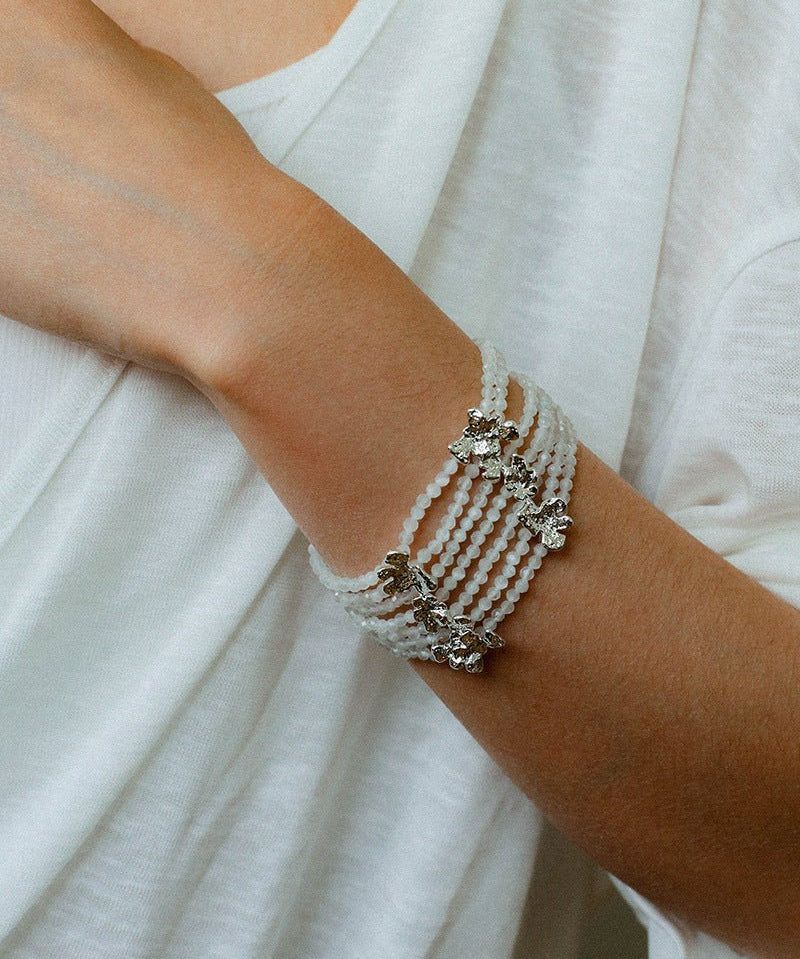 Layered Cat Eye Stone Bracelet - floysun