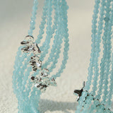 Layered Cat Eye Stone Choker - floysun