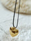 Leather Rope Love Heart Necklace - floysun