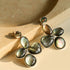 Lilac Blossom Gray Mother - of - Pearl Earrings - floysun