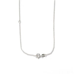 Lion Coin & Molten Charm Necklace | Vintage Two-Tone Pendant Necklace - floysun