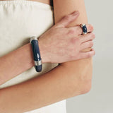 Liquid Enamel Open Bangle – Original Minimalist Luxury Design - floysun