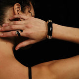 Liquid Enamel Open Bangle – Original Minimalist Luxury Design - floysun