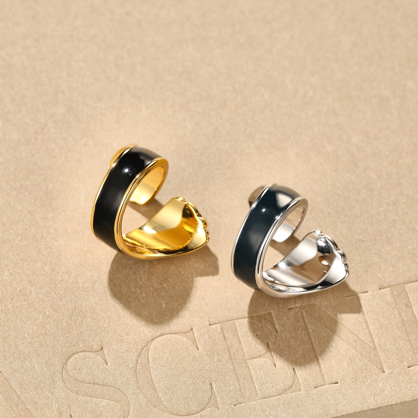 Liquid Enamel Open Ring – Original Adjustable Luxury Design - floysun