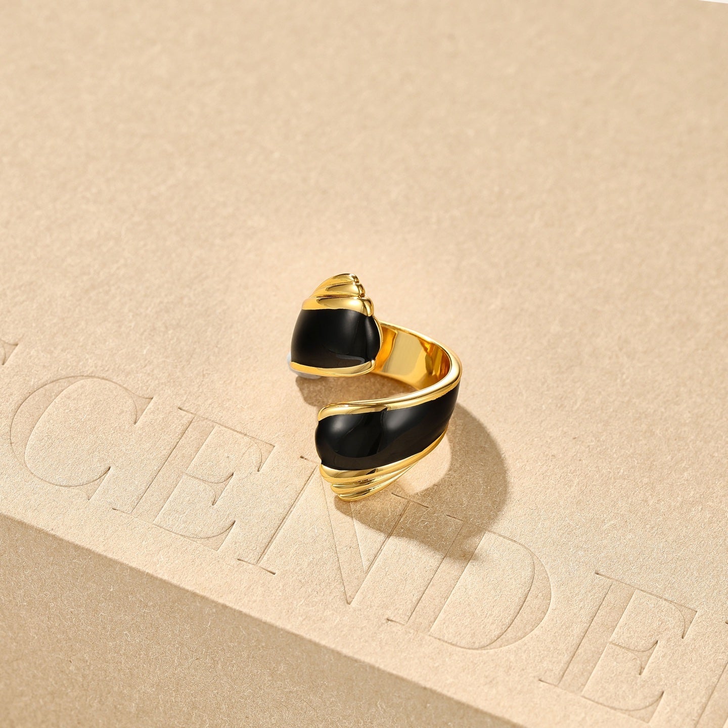 Liquid Enamel Open Ring – Original Adjustable Luxury Design - floysun