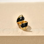 Liquid Enamel Open Ring – Original Adjustable Luxury Design - floysun