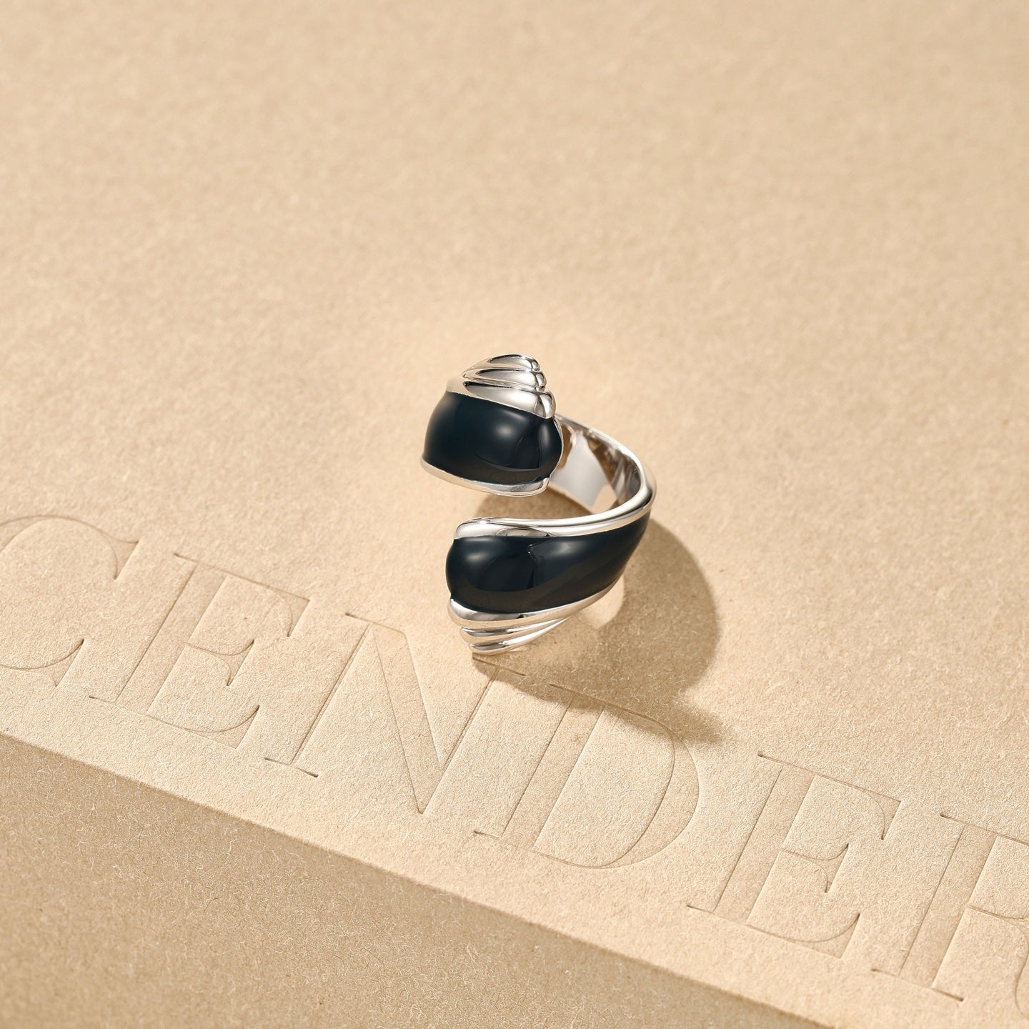 Liquid Enamel Open Ring – Original Adjustable Luxury Design - floysun