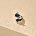 Liquid Enamel Open Ring – Original Adjustable Luxury Design - floysun