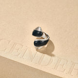 Liquid Enamel Open Ring – Original Adjustable Luxury Design - floysun