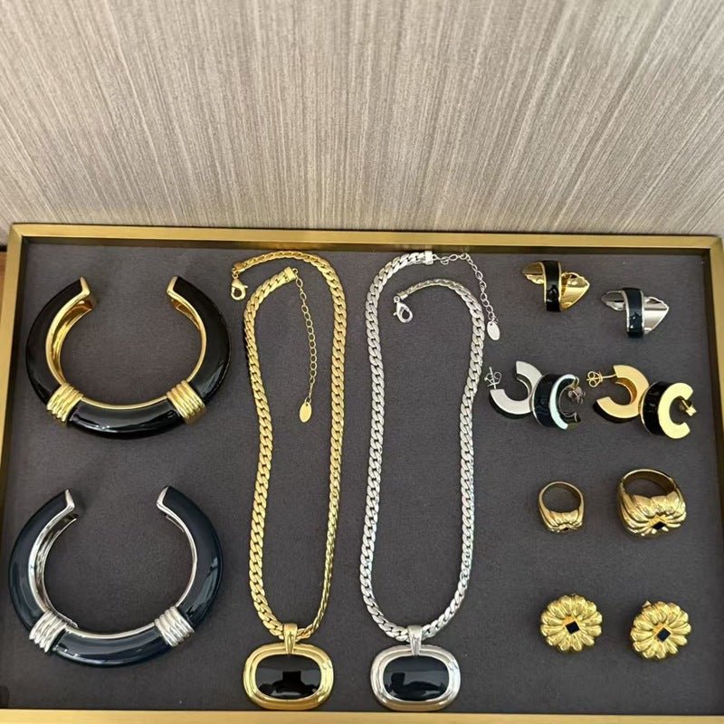 Liquid Enamel Open Ring – Original Adjustable Luxury Design - floysun