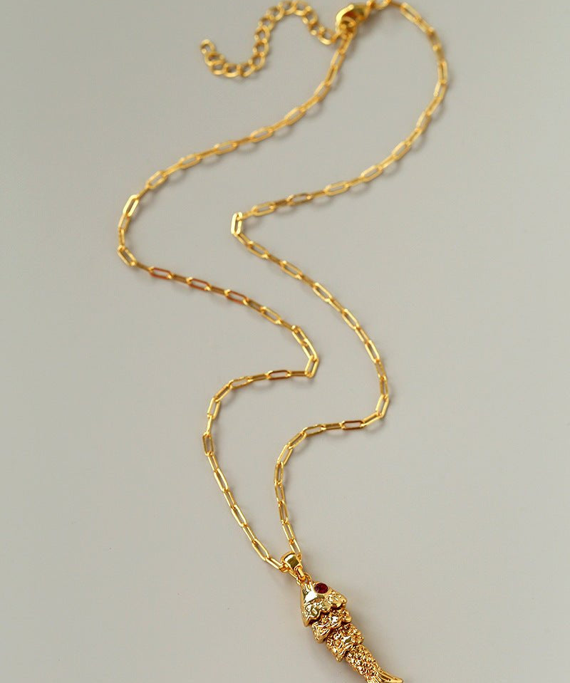 Lively Little Fish Necklace – The Soul of Your Outfit - floysun