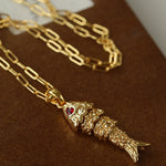 Lively Little Fish Necklace – The Soul of Your Outfit - floysun