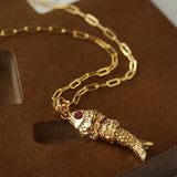 Lively Little Fish Necklace – The Soul of Your Outfit - floysun