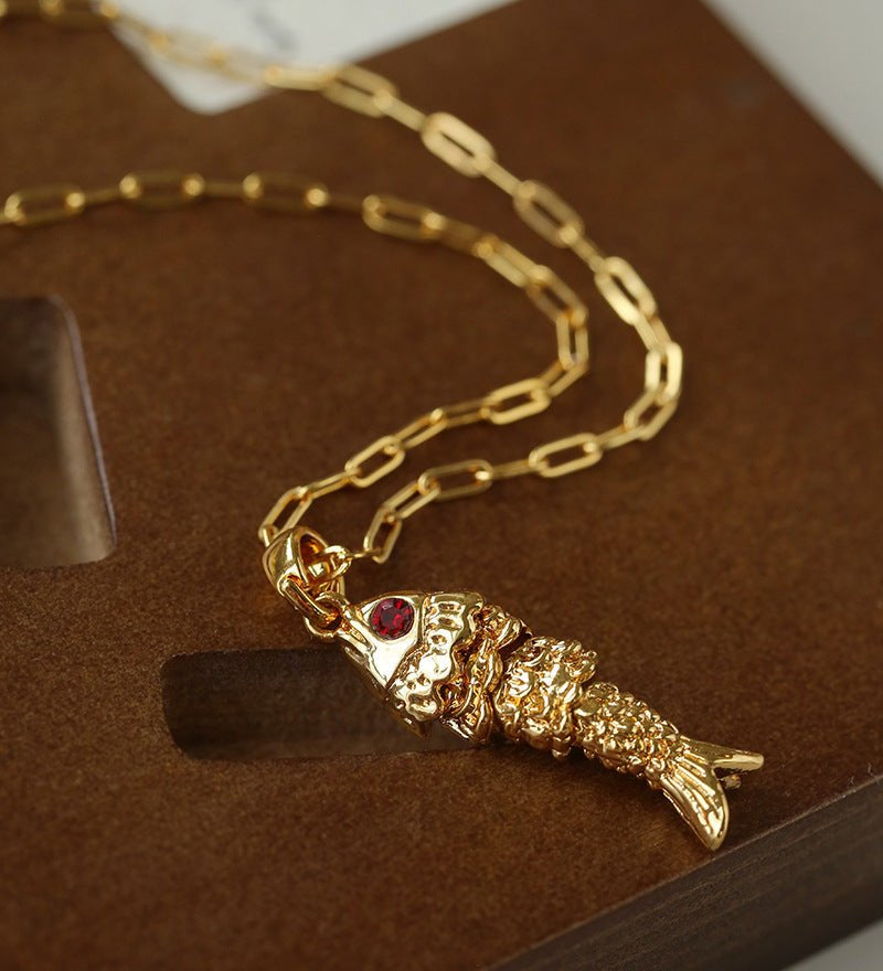 Lively Little Fish Necklace – The Soul of Your Outfit - floysun