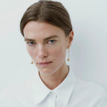 Long Curved Hook Teardrop Drop Earrings - floysun