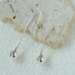 Long Curved Hook Teardrop Drop Earrings - floysun