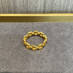 Louve Panthère - Inspired Vintage Chain Soft Ring - floysun