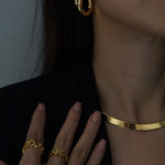 Louve Panthère - Inspired Vintage Chain Soft Ring - floysun