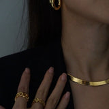 Louve Panthère - Inspired Vintage Chain Soft Ring - floysun