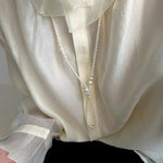 Lumina Y - Shape Freshwater Pearl Lariat Necklace - floysun