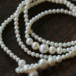 Lumina Y - Shape Freshwater Pearl Lariat Necklace - floysun