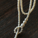 Lumina Y - Shape Freshwater Pearl Lariat Necklace - floysun
