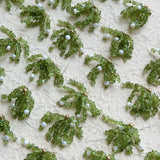Luminous Peridot & Pearl Drop Earrings | Natural Gemstone Fringe Earrings - floysun