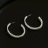 Luminous Series Shimmering Hoop Earrings - floysun