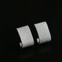 Luminous Series Shimmering Square Earrings - floysun