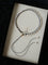 Luminous Star Adjustable Cord Pearl Necklace - Hand - Woven Floating Freshwater Pearl Choker - floysun