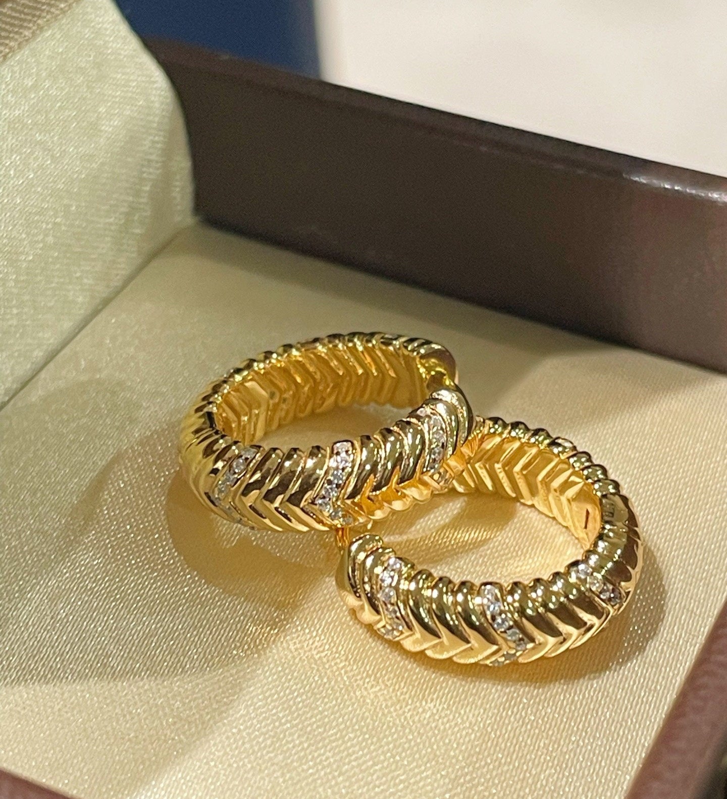 Luxe Serpent Curve Hoops - floysun