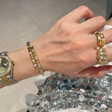 Luxe Serpent Memory Bangle - floysun