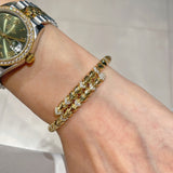 Luxe Serpent Memory Bangle - floysun