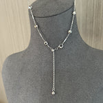 Luxe Sparkle Solid Bead Chain Necklace - floysun
