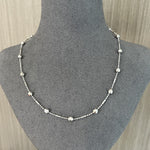 Luxe Sparkle Solid Bead Chain Necklace - floysun