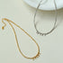 Luxurious Shiny Passepartout Lucky Letter Pendant Choker Necklace - floysun
