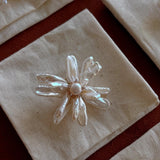 Luxury Baroque Toothpick Pearl Flower Statement Brooch - floysun