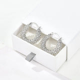 Luxury Beaded Hoop Earrings - floysun