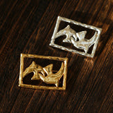 Luxury Peace Dove Frame Brooch - floysun