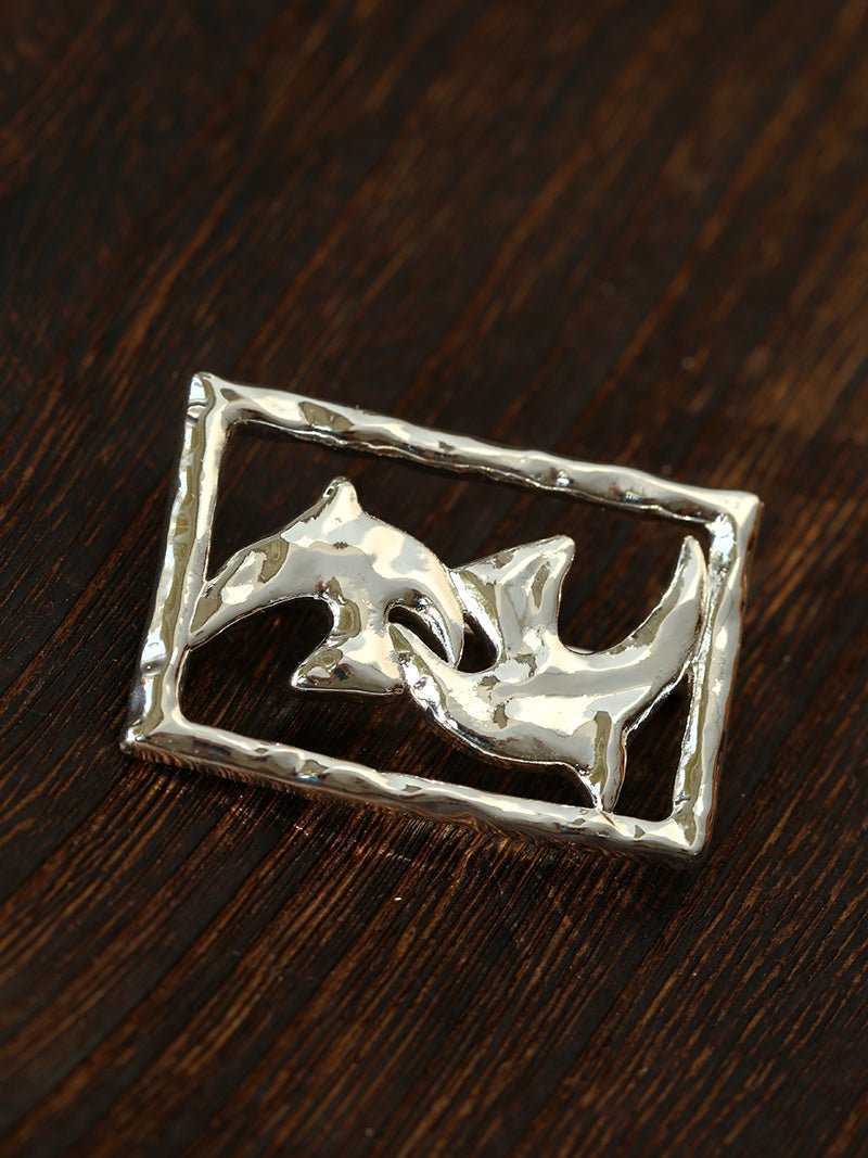 Luxury Peace Dove Frame Brooch - floysun