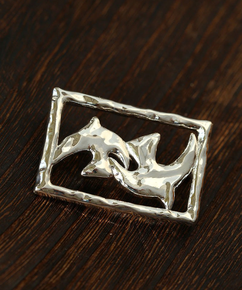 Luxury Peace Dove Frame Brooch - floysun