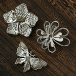 Luxury Pearl Brooch Collection | Elegant Floral & Butterfly Designs - floysun