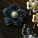Luxury Pearl Brooch Collection | Elegant Floral & Butterfly Designs - floysun