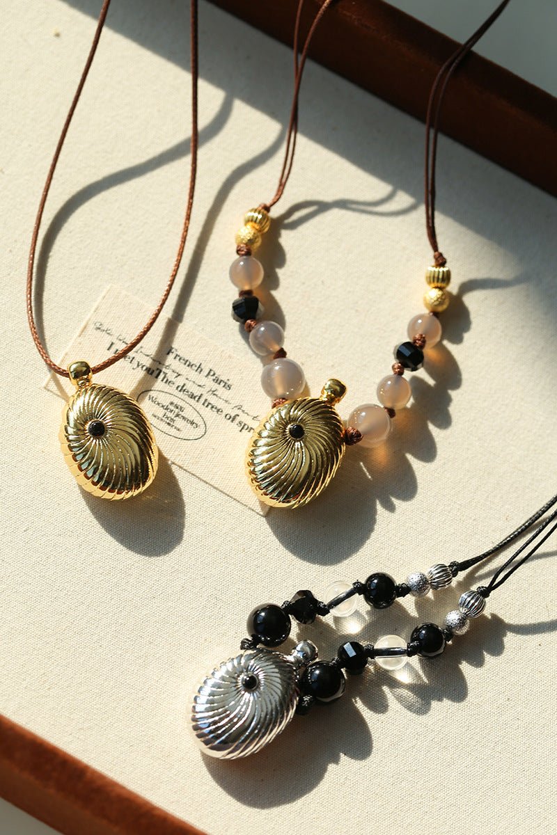 Luxury Perfume Bottle Pendant Necklace - floysun