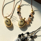 Luxury Perfume Bottle Pendant Necklace - floysun