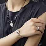 Luxury Perfume Bottle Pendant Necklace - floysun